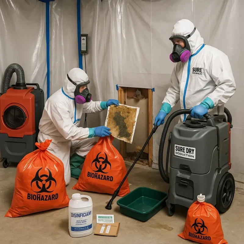 Contaminated Water Handling Protocols process in Ellwood City, PA