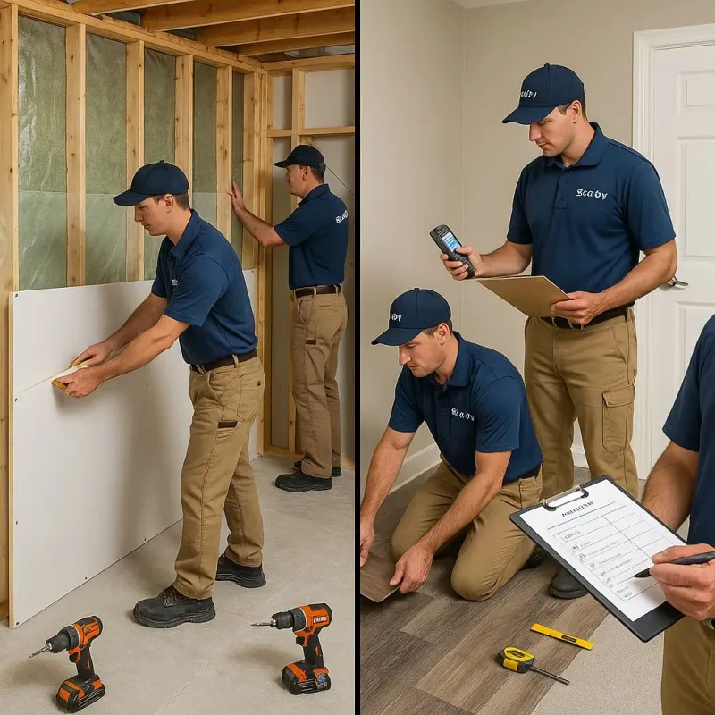 Repairs and Reconstruction process in Ellwood City, PA